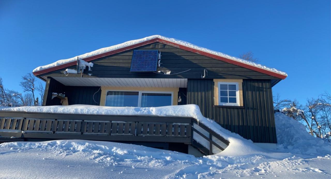 Cabin In The Mountain, Outstanding View & Solar Energy Slidre Bagian luar foto