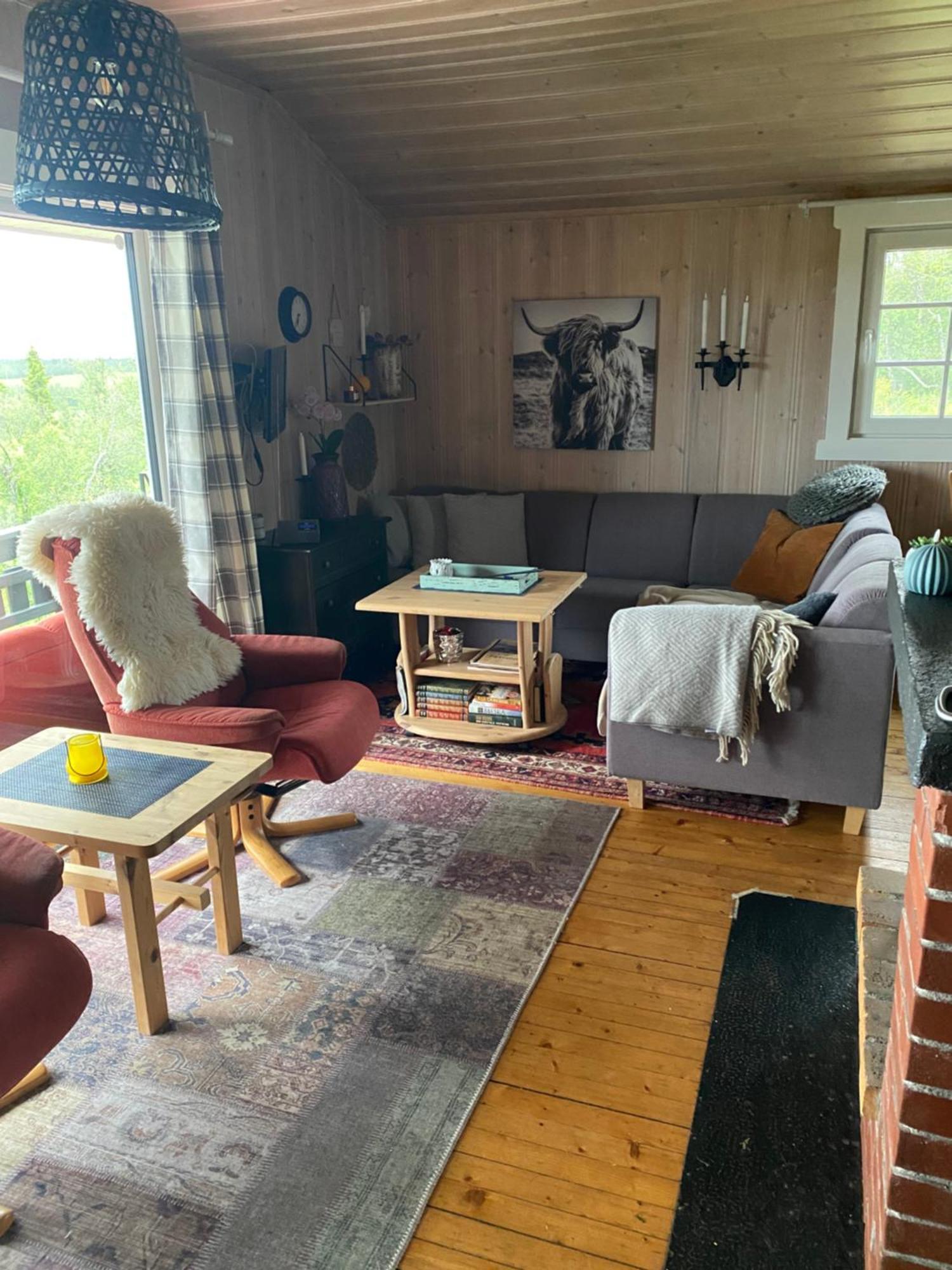 Cabin In The Mountain, Outstanding View & Solar Energy Slidre Bagian luar foto